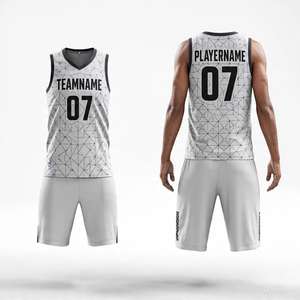 Uniformes de Baloncesto Transpirables Unisex al Por Mayor para Jóvenes y Hombres, Jersey de Equipo Personalizable para Entrenamiento y Juego de Verano - Product Image 1