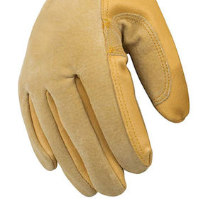 Gants de travail en cuir de vachette de qualité supérieure, 14 pouces, 16 pouces, sécurité, anti-chaleur, résistants au feu, gants de travail pour hommes - Product Image 6