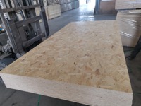 Tableros de Fibra Orientada (OSB3) de 9mm, 11mm y 18mm, con Acabado Fenólico, Impermeables, Ecológicos, Estructura de 3 Capas, para Uso en Interiores, Hoteles, Modernos
