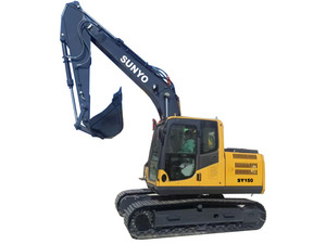 Mini-excavatrice SY65 avec moteur Perkins, boîte de vitesses, moment de charge élevé pour utilisation agricole - Product Image 4