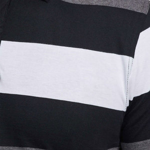 Polos de hombre de talla grande de algodón 100% al por mayor, diseño liso personalizado, precio de fábrica, tejido de punto de secado rápido, ajuste de gran tamaño - Product Image 4