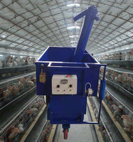 Cage à Poulets Manuelle Type H pour Poulets de Chair ou Poules Pondeuses, pour Petites et Moyennes Exploitations Avicoles
