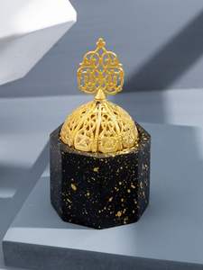 Good Theme Bakhoor <b>Burner</b> Ramadan Arabian Incense Holder Mubkhar Decorative <b>Backflow</b> Incense <b>Burner</b> - Product Image 2