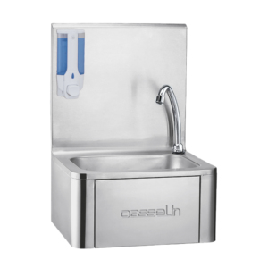 Lavabo de Acero Inoxidable para Montar en la Pared, para Uso en Baños - Product Image 1