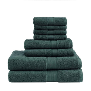 Ensemble de serviettes de bain 100% coton éponge personnalisé de luxe Offre Spéciale hôtel, spa, plage, style uni, Pakistan, vente en gros directe du fabricant - Product Image 2