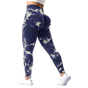 Leggings Deportivos de Yoga Sin Costuras con Efecto Levanta Glúteos, Diseño Nuevo, Alta Elasticidad, Cintura Alta, Casuales para Mujer - Product Image 1