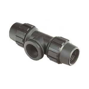 Raccordo a T di derivazione con filettatura femmina O/ 20 - 20 mm. - 1/2" - Product Image 1