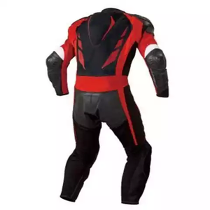 Traje de moto de carreras de cuero personalizado para hombre de alta calidad profesional nuevo estilo ropa deportiva transpirable traje de moto ajustable - Product Image 2