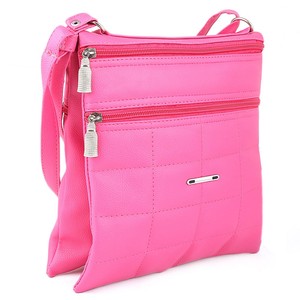 กระเป๋าสะพายไหล่ผู้หญิง (7532) - สีชมพู - Product Image 1