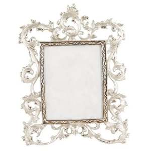 Marco de Fotos Decorativo de Latón Niquelado con Madera y Plata, Marco de Fotos Moderno para Bodas, Superventas en Línea - Product Image 6