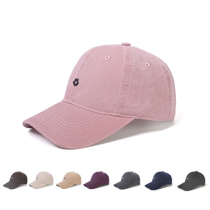 Venta al por mayor gorra de lengua de pato personalizable para el bordado de cara sonriente modelos simples de color sólido correa de hebilla de metal ajustable <span class=keywords><strong>Commo</strong></span> - Product Image 6