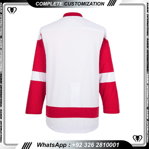 เครื่องแบบฮ็อกกี้พิมพ์ลายเสื้อเจอร์ซี่สีฮ็อกกี้ออกแบบได้ตามต้องการ - Product Image 2