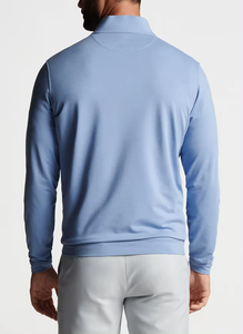 Pull à col montant 1/4 personnalisé avec logo de haute qualité pour homme en coton à séchage rapide, tricoté, pour le golf - Product Image 4