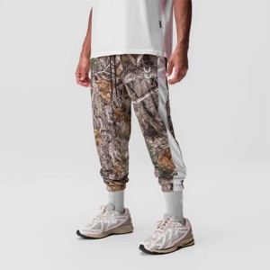 Pantalon de survêtement camouflage de haute qualité pour hommes avec taille et poches à cordon pour l'entraînement et les vêtements décontractés - Product Image 1