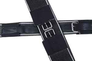 Sangle de selle anglaise en acier léger et durable Sangle de cheval respirante et confortable réglable pour l'entraînement à l'équitation - Product Image 5