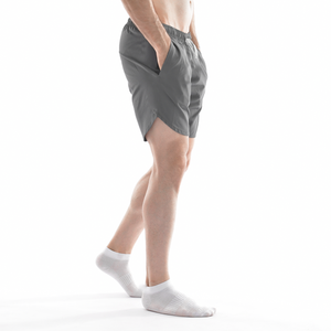 Pantalones Cortos de Algodón de Corte Holgado para Hombre, Tela Suave, Cintura con Cordón, Pantalones Cortos Casuales, Pantalones Cortos de Playa Holgados para Verano - Product Image 3