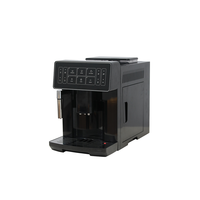Machine à café expresso entièrement automatique programmable avec panneau tactile, système de brassage, pompe italienne 19 bars et buse vapeur