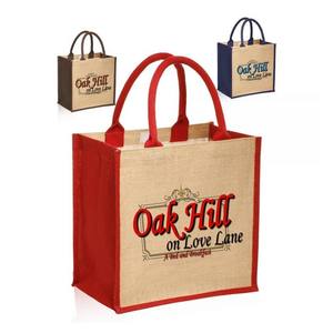 Bolsa de playa de yute de diseñador Premium ecológica Bolsa de compras de moda Premium elaborada con cuidado para la sostenibilidad - Product Image 5