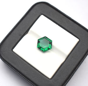 Neno Emerald Hexagon Cut 6 mm à 20 MM Tailles Disponibles Lab Créé Neno Emerald Loose Gemstone pour la Fabrication de Bijoux Diy - Product Image 3