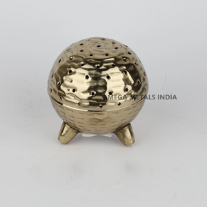 Quemador de Oud de Acero Inoxidable de Alta Calidad, Soporte para Bakhoor con Base de Madera, Decoración de Incienso Árabe para Majlis, Venta al por Mayor - Product Image 3