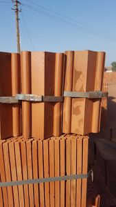 Đất sét lồng vào nhau mái ngói đất nung Màu Đỏ bê tông thép mái ngói/kim loại tấm lợp/mái ngói cường độ cao mái ngói - Product Image 2