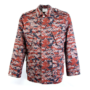 Costume personnalisé Ghana BDU Poches Numérique Désert <span class=keywords><strong>Rouge</strong></span> Hommes Uniforme Vêtements Tactiques Veste Uniforme de Camouflage - Product Image 2