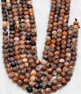 Wholesale Bulk Selling Fire Agate 8mm Round <b>Beads</b> Natural healing <b>Crystal</b> For Meditation Jewelry Making - Product Image 5