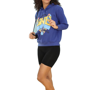 Meilleurs sweats à capuche décontractés streetwear anti-plis en polaire sur le devant pour femme, écologiques, à col long, épaules tombantes, respirants, pour adulte, hiver - Product Image 3