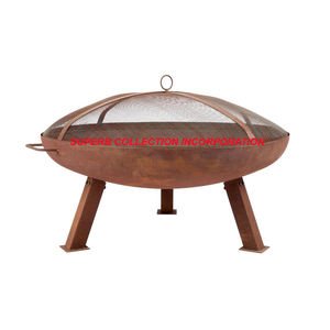 Luxury Antiqui Garden Outdoor Firepits/<b>Firepit</b> Handmade Iron Heavy Metal OEM Suppliers and Wholesale - Product Image 2