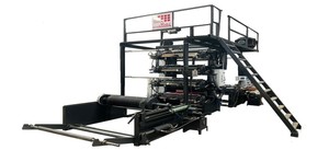 Máquina de Impresión Flexográfica Semiautomática de Cuatro Colores de Alta Resistencia BAGMAC para Bolsas de Papel y No Tejidas - Product Image 2