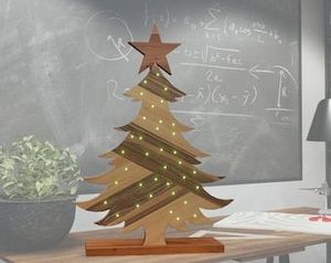 ต้นคริสต์มาสทำมือของขวัญประดับต้นไม้ทำด้วยมือเป็นมิตรต่อสิ่งแวดล้อมต้นไม้ต้นคริสต์มาสทำด้วยมือสำหรับทุกฤดูกาล - Product Image 2