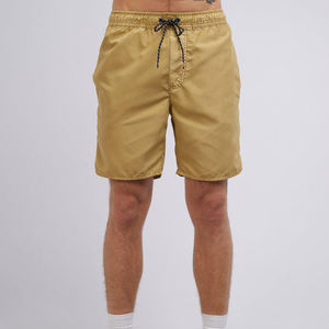 Pantalones cortos de poliéster para hombre de verano a precio barato de fábrica, pantalones cortos atléticos activos, pantalones cortos deportivos informales para hombre con logotipo personalizado de Color sólido - Product Image 4