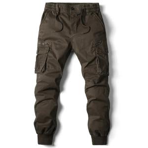 Pantalons décontractés pour hommes, pantalons de survêtement, grande taille, taille élastique, pantalons de sport décontractés, vêtements de fitness amples, section d'hiver Aumter - Product Image 3