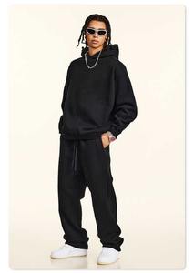 Meilleure vente hommes automne hiver survêtement à capuche pantalons de survêtement haute qualité Fitness Gym vêtements imprimés techniques - Product Image 6