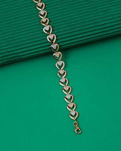 อุปกรณ์เสริมเสน่ห์หรูหราพรีเมี่ยมสร้อยข้อมือลูกปัดกลีบดอกไม้อินเทรนด์เครื่องประดับแฟชั่น - Product Image 1