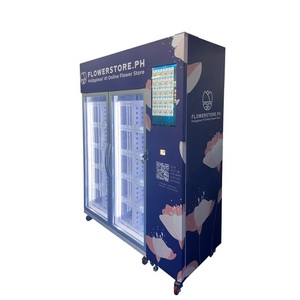 Advanced Self Service Flower Vending Machine With Digital Touch Panel & Cooling Technology - Product Image 2