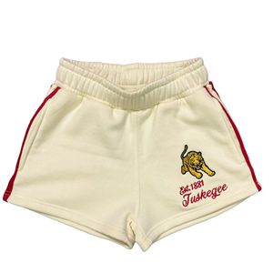 Tuskegee University Shorts Golden para 1881 TU Logo Washed Transpirable Sportswear Custom School Spirit Apparel Unisex Cotton - Product Image 4