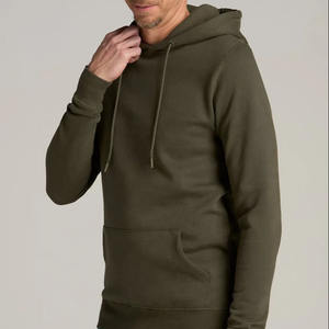 Sudadera con Capucha de Invierno de Alta Calidad, Gruesa, con Bolsillo, Forro Polar, Logotipo Personalizado, Algodón y Poliéster, Sudadera Deportiva para Hombre - Product Image 1
