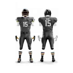 Uniforme de Fútbol Americano Cómodo, Servicio OEM, Ofrece Ajuste Ergonómico, Tejidos Ventilados y Detalles Personalizados - Product Image 5