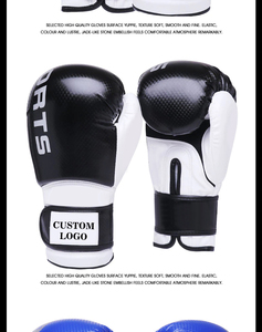 Gants de boxe de qualité pour femmes et hommes Muay Thai Sanda MMA Sparring Arts martiaux Wushu Mitaines Kickboxing Equipment DEO - Product Image 5