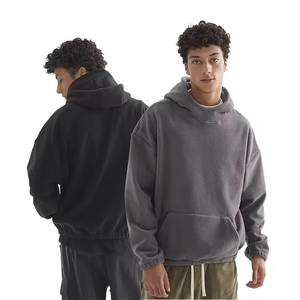 Ropa de hombre personalizada Otoño/Invierno Nuevas sudaderas con capucha de lana Use 320g Heavy Men's Pullover Wear Hoodies - Product Image 3