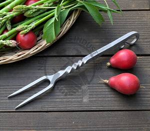 Juego de Cubiertos de Comedor Medievales Forjados a Mano, Juego de Cubiertos para Comer/Fiestas, Juego de Cubiertos con Acabado Pulido Espejo - Product Image 5