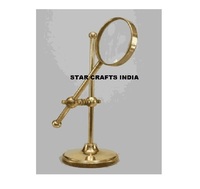 Loupe de poche LED en corne antique avec poignée en corne, écologique, pour inspection de diamants, design vintage, prix de gros
