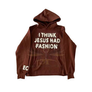 Survêtements de broderie de détresse de service OEM les plus vendus survêtements de broderie de détresse au prix de gros - Product Image 2