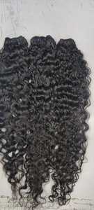 Extensions de cheveux indiens serrés bouclés pour femmes noires prêtes pour l'expédition et la livraison directe aux États-Unis avec des cuticules alignées - Product Image 2