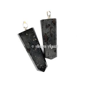 Colgantes de lápiz de envoltura de alambre de cuarzo rosa estilo Feng Shui, piedra preciosa de ágata tallada para mejorar la vibración energética - Product Image 6