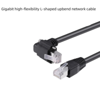 Conector RJ45 Cat6a de Alta Velocidad Tipo L con Flexibilidad Superior para Cables de Cadena Portacables y Cámaras Industriales