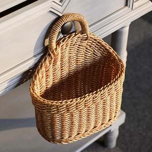 Cesta Colgante de Mimbre y Ratán, Tejida a Mano, Cestas de Almacenamiento Hechas a Mano, Ratán Natural, Modernas y Multifuncionales, Hechas en Vietnam - Product Image 6