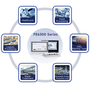 Layar Sentuh Cerdas <span class=keywords><strong>HMI</strong></span> Seri FE6300 Resolusi Tinggi, Panel PC <span class=keywords><strong>HMI</strong></span> PLC All-in-One, Pengontrol PLC Layar Sentuh Cerdas - Product Image 3