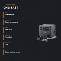 Chargeur rapide CROWNPOWER 48V pour pack de batteries de robot, unité de charge rapide
